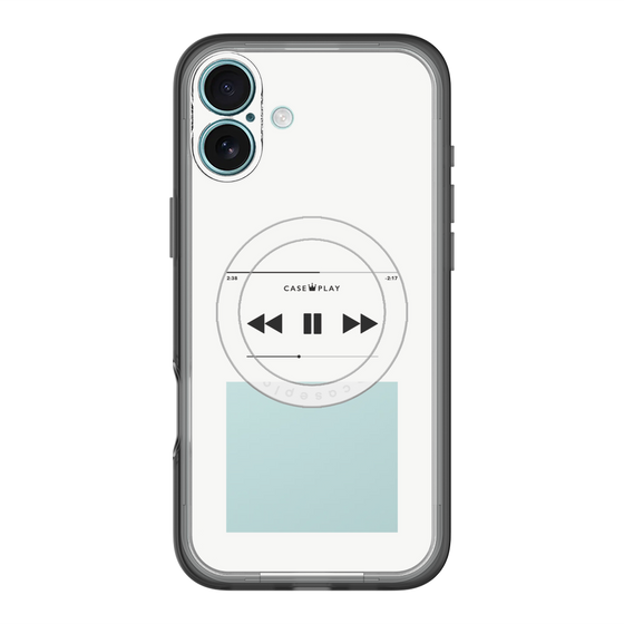 スリムプロテクションプレミアムケース with MagSafe［ Music Player ］