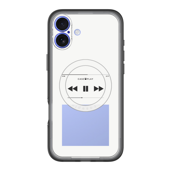 スリムプロテクションプレミアムケース with MagSafe［ Music Player ］