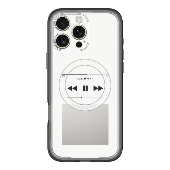 スリムプロテクションプレミアムケース with MagSafe［ Music Player ］