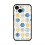 スリムプロテクションプレミアムケース with MagSafe［ Nordic Circle - Blue ］