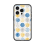 スリムプロテクションプレミアムケース with MagSafe［ Nordic Circle - Blue ］