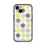 スリムプロテクションプレミアムケース with MagSafe［ Nordic Circle - Yellow ］