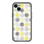 スリムプロテクションプレミアムケース with MagSafe［ Nordic Circle - Yellow ］
