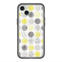 スリムプロテクションプレミアムケース with MagSafe［ Nordic Circle - Yellow ］