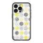 スリムプロテクションプレミアムケース with MagSafe［ Nordic Circle - Yellow ］