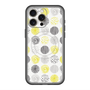 スリムプロテクションプレミアムケース with MagSafe［ Nordic Circle - Yellow ］