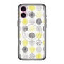 スリムプロテクションプレミアムケース with MagSafe［ Nordic Circle - Yellow ］