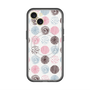 スリムプロテクションプレミアムケース with MagSafe［ Nordic Circle - Pink ］