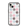 スリムプロテクションプレミアムケース with MagSafe［ Nordic Circle - Pink ］