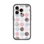 スリムプロテクションプレミアムケース with MagSafe［ Nordic Circle - Pink ］
