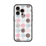 スリムプロテクションプレミアムケース with MagSafe［ Nordic Circle - Pink ］