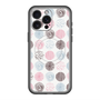 スリムプロテクションプレミアムケース with MagSafe［ Nordic Circle - Pink ］