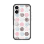 スリムプロテクションプレミアムケース with MagSafe［ Nordic Circle - Pink ］
