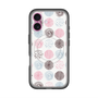 スリムプロテクションプレミアムケース with MagSafe［ Nordic Circle - Pink ］