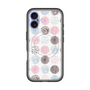 スリムプロテクションプレミアムケース with MagSafe［ Nordic Circle - Pink ］