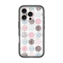スリムプロテクションプレミアムケース with MagSafe［ Nordic Circle - Pink ］
