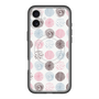 スリムプロテクションプレミアムケース with MagSafe［ Nordic Circle - Pink ］