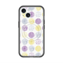スリムプロテクションプレミアムケース with MagSafe［ Nordic Circle - Purple ］