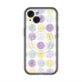 スリムプロテクションプレミアムケース with MagSafe［ Nordic Circle - Purple ］