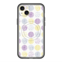 スリムプロテクションプレミアムケース with MagSafe［ Nordic Circle - Purple ］
