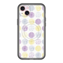 スリムプロテクションプレミアムケース with MagSafe［ Nordic Circle - Purple ］