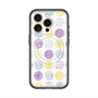 スリムプロテクションプレミアムケース with MagSafe［ Nordic Circle - Purple ］