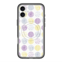 スリムプロテクションプレミアムケース with MagSafe［ Nordic Circle - Purple ］