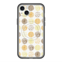 スリムプロテクションプレミアムケース with MagSafe［ Nordic Circle - Orange ］