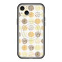 スリムプロテクションプレミアムケース with MagSafe［ Nordic Circle - Orange ］