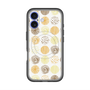 スリムプロテクションプレミアムケース with MagSafe［ Nordic Circle - Orange ］
