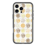 スリムプロテクションプレミアムケース with MagSafe［ Nordic Circle - Orange ］