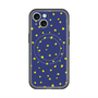 スリムプロテクションプレミアムケース with MagSafe［ Drawing Dot - Navy ］