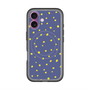 スリムプロテクションプレミアムケース with MagSafe［ Drawing Dot - Navy ］