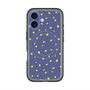 スリムプロテクションプレミアムケース with MagSafe［ Drawing Dot - Navy ］