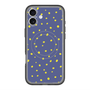 スリムプロテクションプレミアムケース with MagSafe［ Drawing Dot - Navy ］