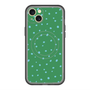 スリムプロテクションプレミアムケース with MagSafe［ Drawing Dot - Green ］