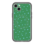 スリムプロテクションプレミアムケース with MagSafe［ Drawing Dot - Green ］