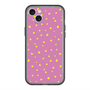 スリムプロテクションプレミアムケース with MagSafe［ Drawing Dot - Pink ］