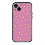 スリムプロテクションプレミアムケース with MagSafe［ Drawing Dot - Pink ］