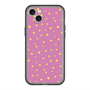 スリムプロテクションプレミアムケース with MagSafe［ Drawing Dot - Pink ］