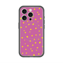 スリムプロテクションプレミアムケース with MagSafe［ Drawing Dot - Pink ］