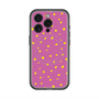 スリムプロテクションプレミアムケース with MagSafe［ Drawing Dot - Pink ］