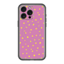 スリムプロテクションプレミアムケース with MagSafe［ Drawing Dot - Pink ］