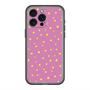 スリムプロテクションプレミアムケース with MagSafe［ Drawing Dot - Pink ］
