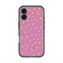スリムプロテクションプレミアムケース with MagSafe［ Drawing Dot - Pink ］