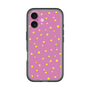 スリムプロテクションプレミアムケース with MagSafe［ Drawing Dot - Pink ］