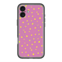 スリムプロテクションプレミアムケース with MagSafe［ Drawing Dot - Pink ］