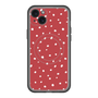 スリムプロテクションプレミアムケース with MagSafe［ Drawing Dot - Red ］