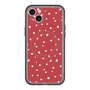 スリムプロテクションプレミアムケース with MagSafe［ Drawing Dot - Red ］
