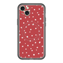 スリムプロテクションプレミアムケース with MagSafe［ Drawing Dot - Red ］